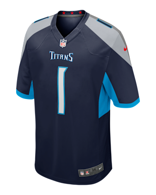Мужские джерси Cam Ward Tennessee Titans 2025 NFL Draft First Round Pick Nike NFL Game Jersey