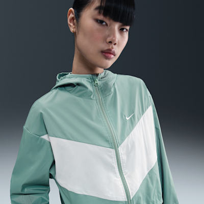 Chamarra con gorro de tejido Woven holgada para mujer Nike Sportswear Windrunner