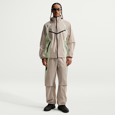 Nike Tech Men's Dri-FIT Woven Full-Zip Color-Block Windrunner Jacket