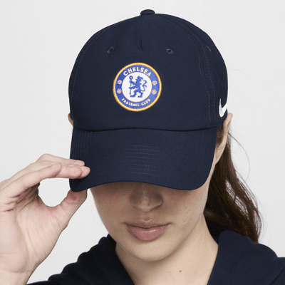 Chelsea F.C. Club Nike voetbalpet zonder structuur