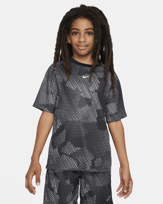 Подростковые шорты Nike Multi Big Kids' (Boys') Dri-FIT Short-Sleeve Top