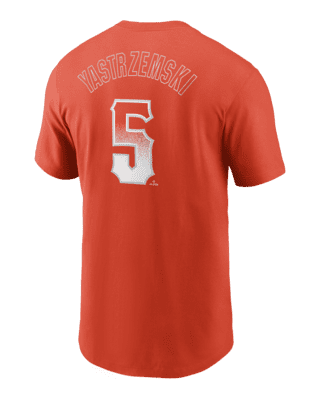 Nike Men's San Francisco Giants Mike Yastrzemski #5 Black T-Shirt