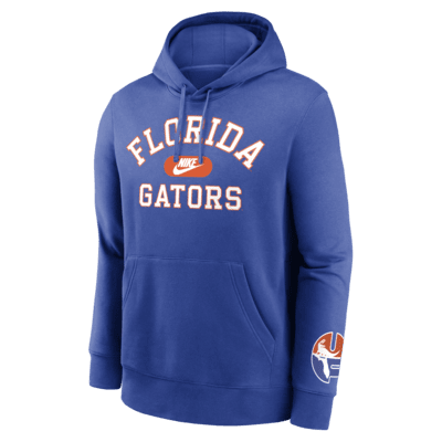 Sudadera con gorro sin cierre universitaria Nike para hombre Florida Gators Legacy Club Foundational