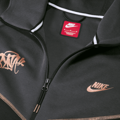 Sweat à capuche et zip Nike Tech Fleece Windrunner x Central Cee pour homme