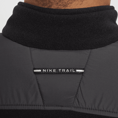 Nike Trail Polartec® Fleece-Laufoberteil mit Viertelreißverschluss (Herren)