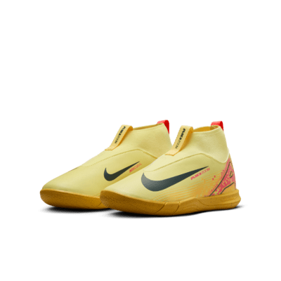 Nike Jr. Mercurial Superfly 10 Academy "Kylian Mbappé" IC High-Top-fodboldsko til større børn