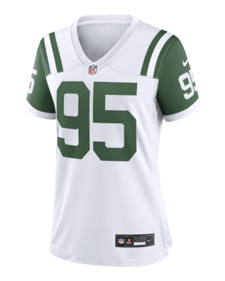 Женские джерси Quinnen Williams New York Jets Nike NFL Game Football Jersey для футбола