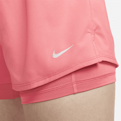 Nike Dri-FIT One Women's Mid-Rise 8cm (approx.) 2-in-1 Shorts