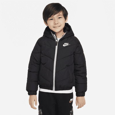 Nike Younger Kids' Hooded Chevron Puffer Jacket