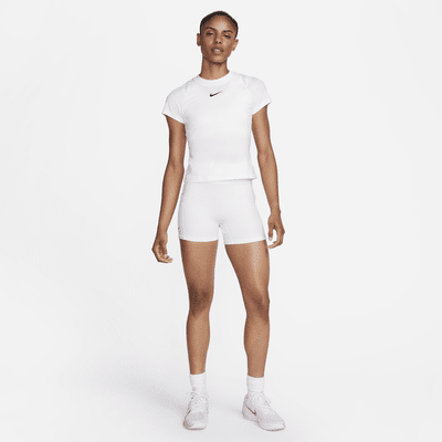 Maglia da tennis a manica corta Dri-FIT NikeCourt Advantage - Donna