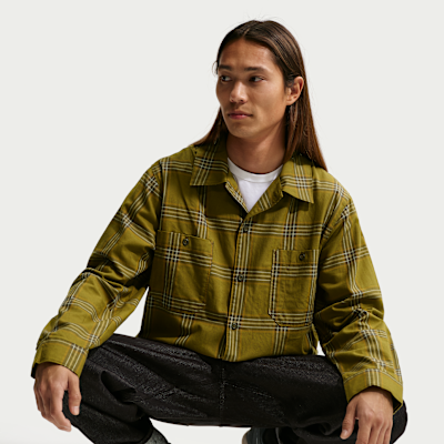 나이키 라이프 남성 긴팔 플란넬 셔츠