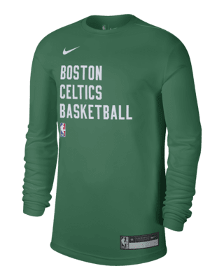 Boston Celtics Nike Long Sleeve Practice T-Shirt - Youth