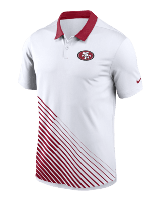 San Francisco 49ers Sideline Nike Dri-FIT Coach Short Sleeve Polo - Mens