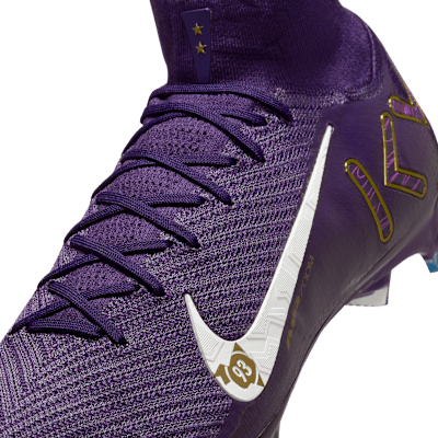 รองเท้าสตั๊ดฟุตบอลหุ้มข้อสูงสำหรับพื้นสนามทั่วไป Nike Mercurial Superfly 10 Elite "Kylian Mbappé"