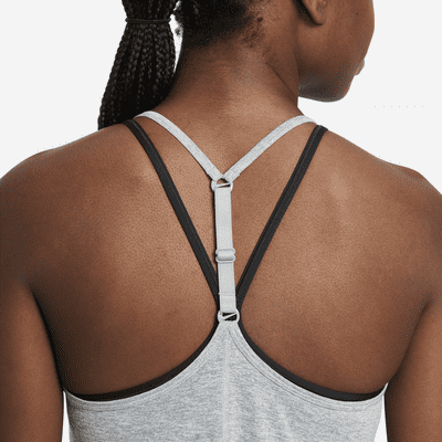 Nike Dri-FIT One Elastika Tanktop met standaardpasvorm voor dames