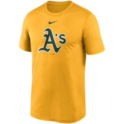 MLB Oakland Athletics Boys' Poly T-Shirt - XS