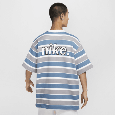 เสื้อแขนสั้นผ้าเฟรนช์เทรีผู้ชาย Nike Sportswear