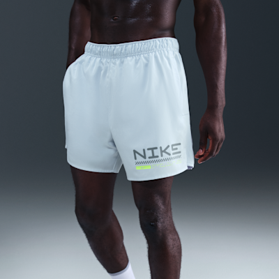 Shorts de correr de 13 cm acondicionados para el invierno 2 en 1 para hombre Nike Challenger