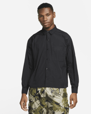 Мужские  Nike Sportswear Tech Pack Woven Long-Sleeve Shirt