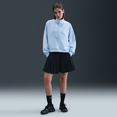 Playera Dri-FIT oversized de medio cierre para mujer Nike 24.7 ImpossiblySoft