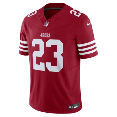 Jersey de fútbol americano Nike Dri-FIT de la NFL Limited para hombre Christian McCaffrey San Francisco 49ers