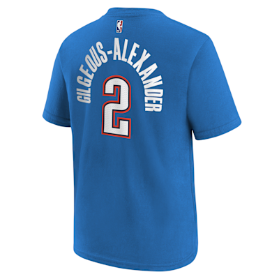 Shai Gilgeous-Alexander Oklahoma City Thunder Icon Edition Big Kids' Nike NBA T-Shirt