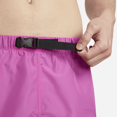 Nike Men's 5" Belted Packable Swim Trunks