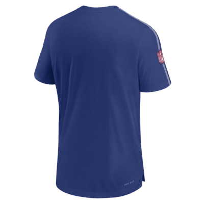 New York Giants Sideline Coach Men's Nike Dri-FIT NFL Top