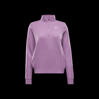 Sudadera de medio cierre para mujer Nike Sportswear Club Fleece