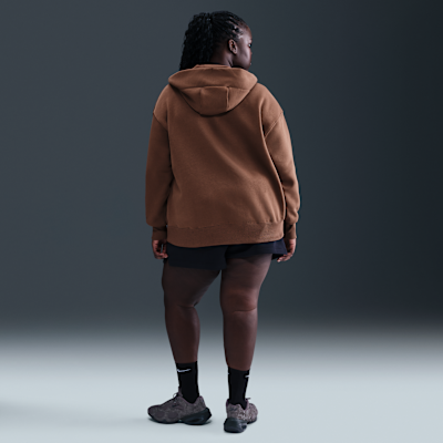 Nike Sportswear Phoenix Fleece Women's Oversized Full-Zip Hoodie (Plus Size)