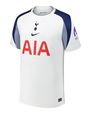 Детские джерси Son Heung-min Tottenham Hotspur 2025/26 Stadium Home Big Kids' Nike Dri-FIT Soccer Jersey