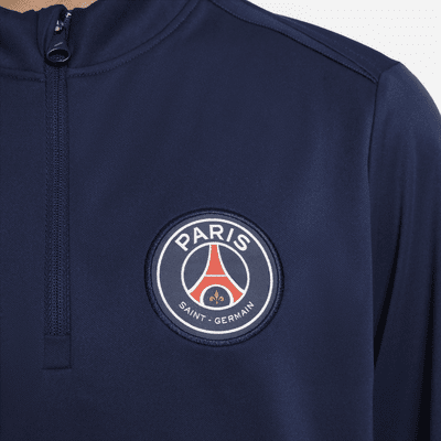 Paris Saint-Germain Academy Pro-Nike Dri-FIT-fodboldtræningstrøje til større børn