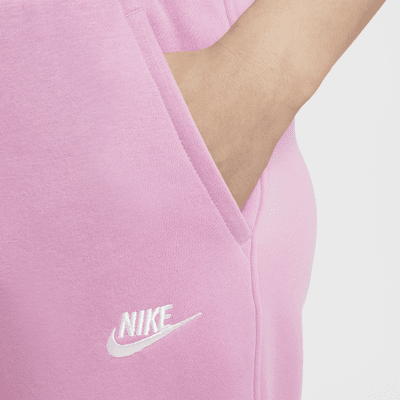 Pantalon taille haute ajusté Nike Sportswear Club Fleece pour ado (fille)