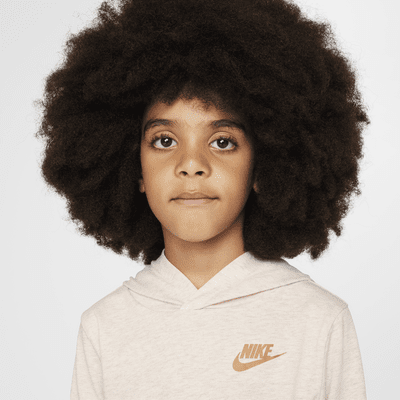 Playera de manga larga Futura Wrap para preescolar Nike "Just Do It"