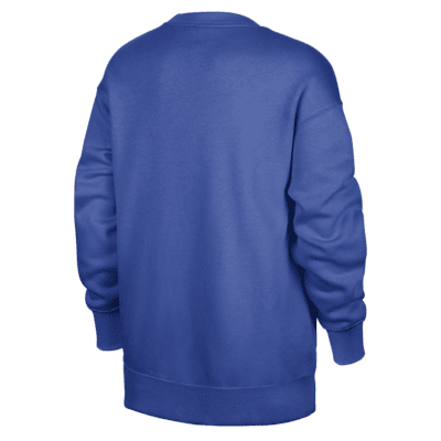 Sudadera de cuello redondo y ajuste oversized universitaria Nike para ...