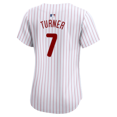 Jersey Nike Dri-FIT ADV de la MLB Limited para mujer Trea Turner Philadelphia Phillies