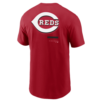 Original Cincinnati Reds Nike Black Fashion Over Shoulder Logo