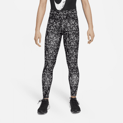 Nike Dri-FIT One Luxe Icon Clash Older Kids' (Girls') Printed
