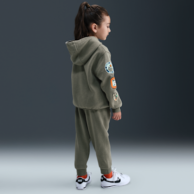 Nike Little Kids' Fleece Pullover Hoodie and Joggers Set