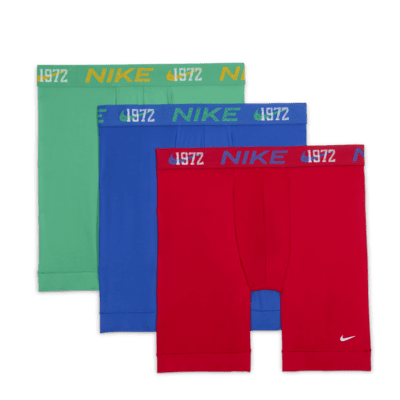 Nike Dri-FIT Essential Micro Long Boxer Briefs (3-Pack)