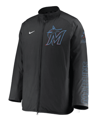 Nike Dugout (MLB Miami Marlins) Men's Full-Zip Jacket.