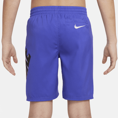 Shorts de voleibol de 18 cm para niño talla grande