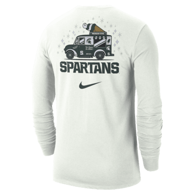 Michigan State Men's Nike College Long-Sleeve T-Shirt