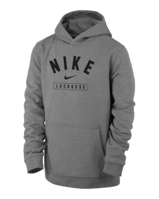 Подростковое худи Nike Lacrosse Big Kids' (Boys') Pullover Hoodie