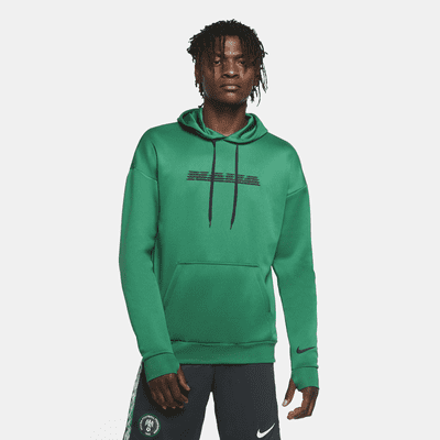 nike green just do it hoodie