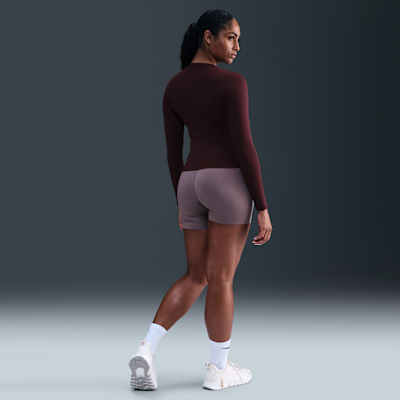 Dámské tričko Nike One Fitted Dri-FIT s dlouhým rukávem