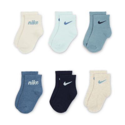 Nike Everyone From Day One Baby Socks Box Set (6-Pairs)