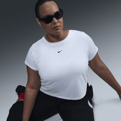 Nike Sportswear Chill Knit Women's Cropped T-Shirt (Plus Size)