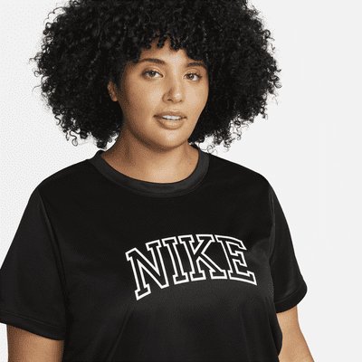 Nike Dri-FIT Swoosh Women's Short-Sleeve Running Top (Plus Size)