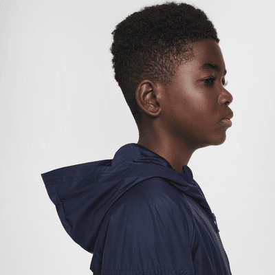 Nike Sportswear Windrunner Repel-Jacke mit Kapuze für ältere Kinder